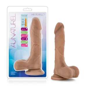 Au Naturel Mister Perfect Mocha Tan Realistic Dildo