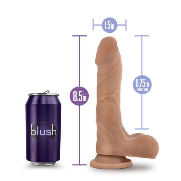 Au Naturel Mister Perfect Mocha Tan Realistic Dildo