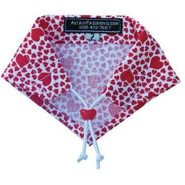 Avian Fashions Bandana - Sweet Heart