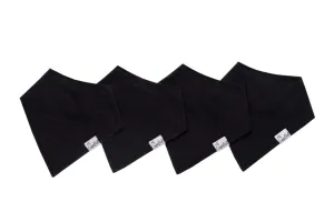 Baby Bandana Bibs - Black Basics