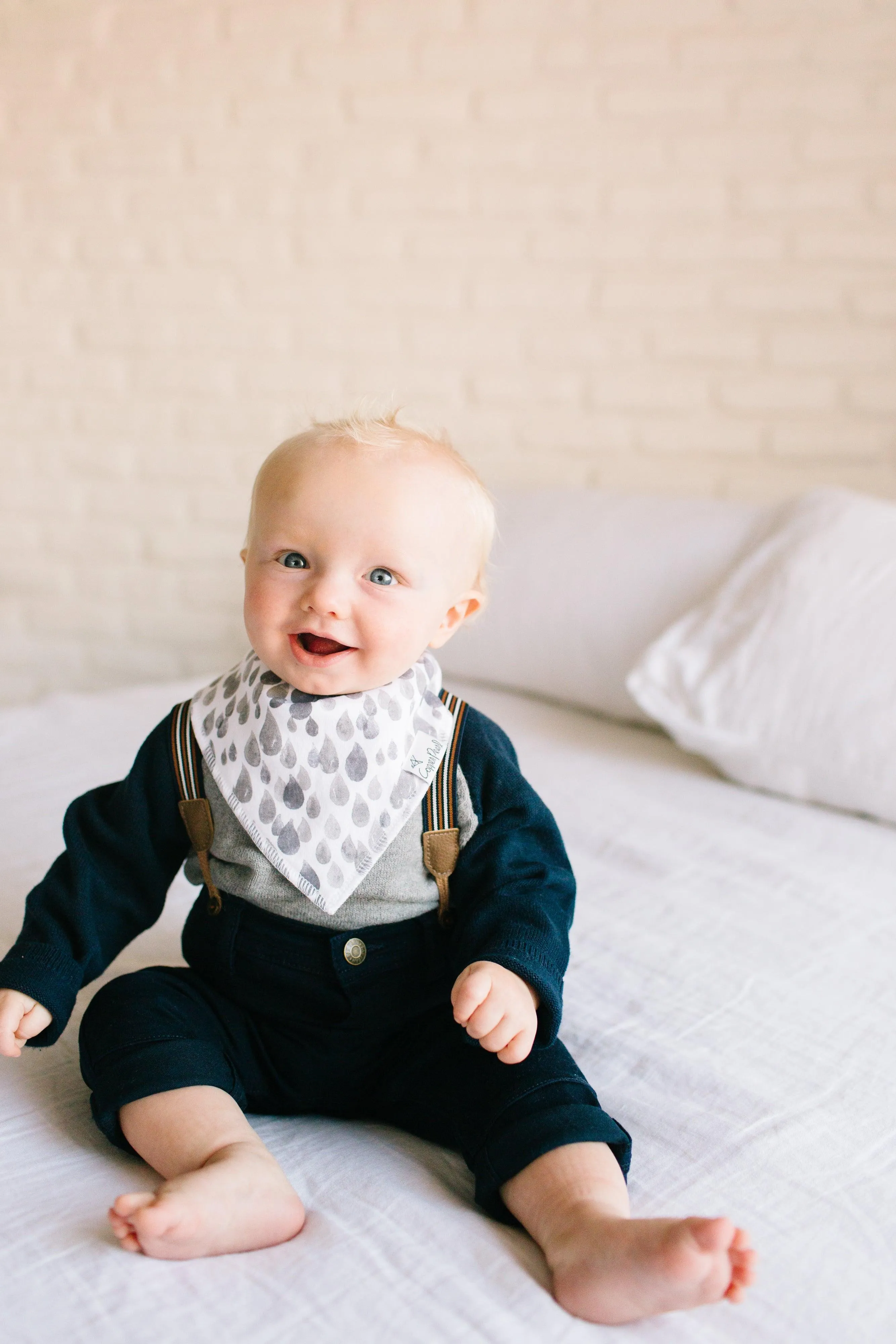 Baby Bandana Bibs - Noah