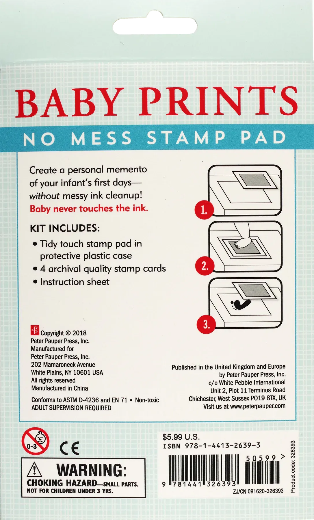 Baby Prints Stamp Pad