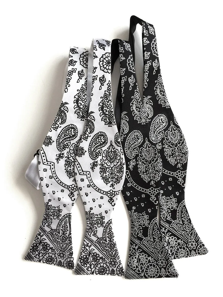 Bandana Print Bow Tie