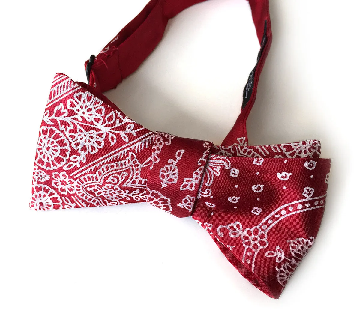 Bandana Print Bow Tie