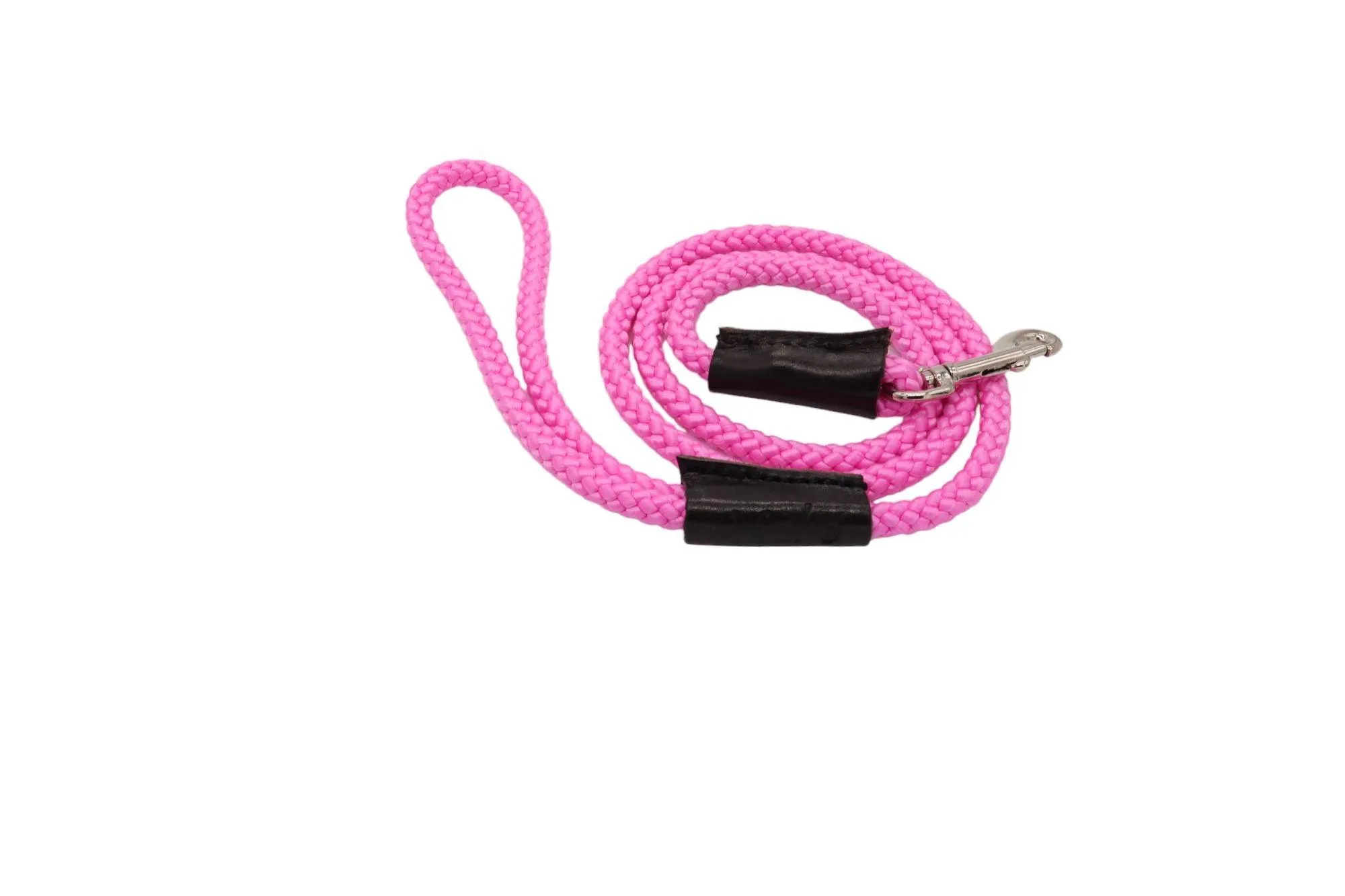 Braided Rope Dog Lead - Vibrant 1m Length, 8mm or 12mm Thickness - Handmade in the UK