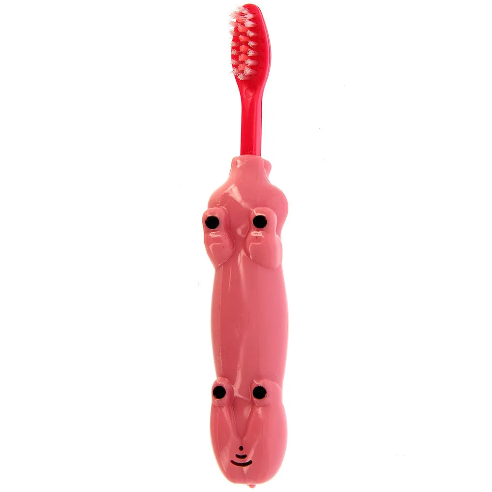 Brush Buddies Talkin Priscilla Piggles (Pig)Toothbrush- Red