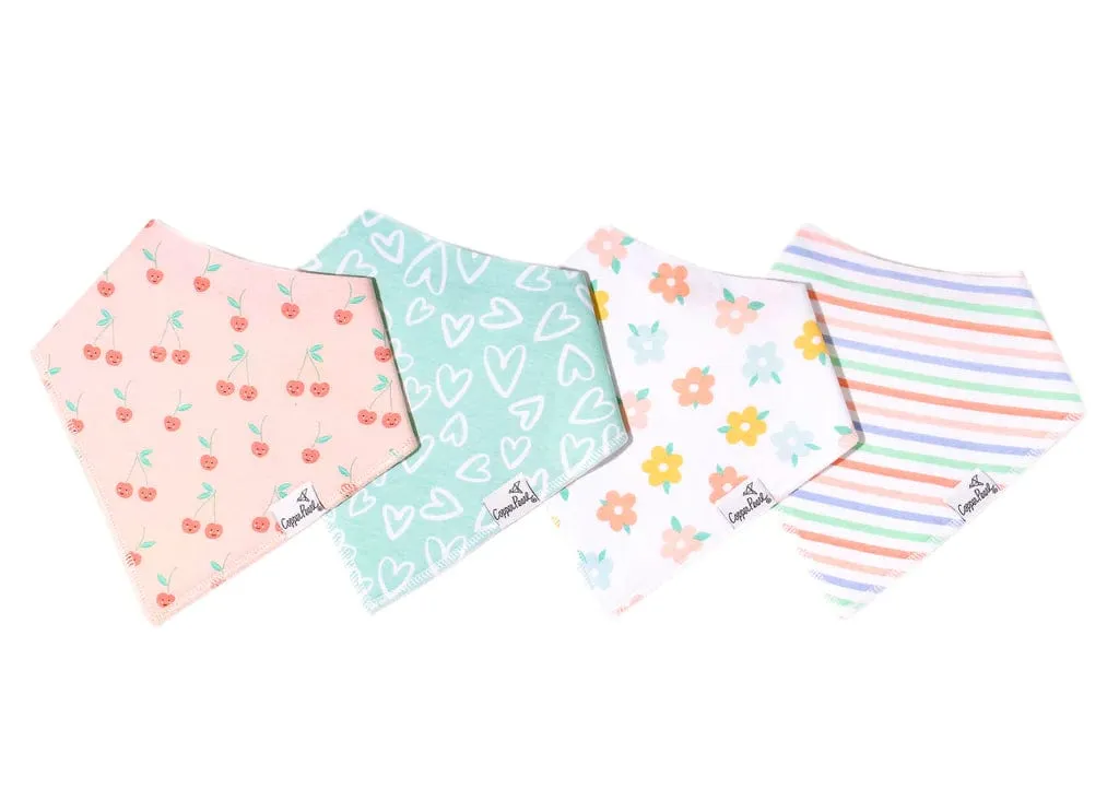 Cheery Bandana Bibs