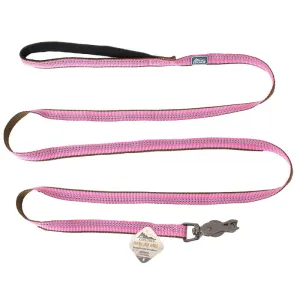 Coastal Pet Products 76484364396 0.625 In. X 6 Ft. K9 Explorer Reflective Leash With Scissor Snap - Rosebud Pink