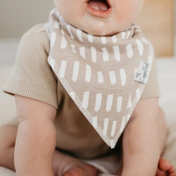 Copper Pearl Bandana Bib Sets