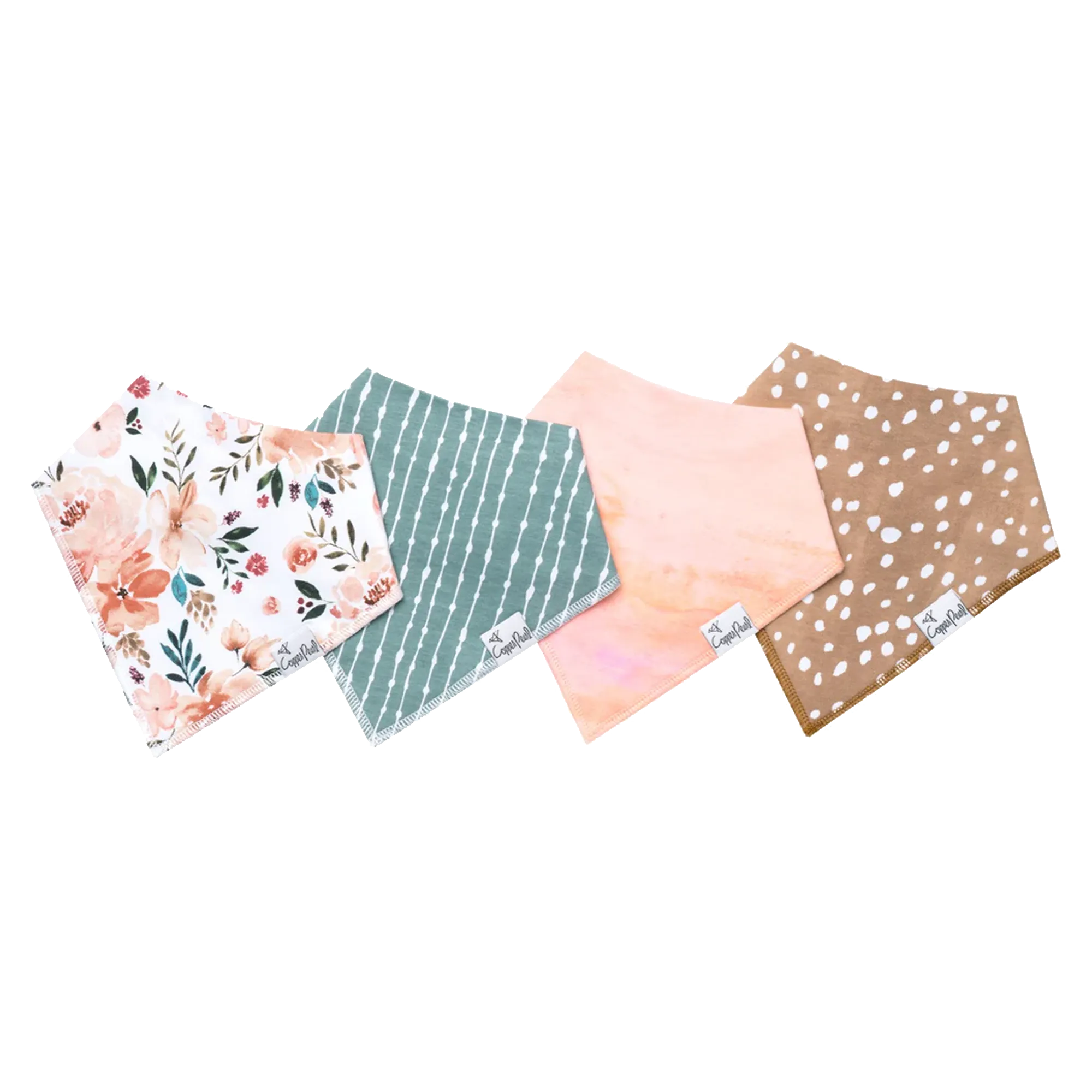 COPPER PEARL Bandana Bibs - Autumn