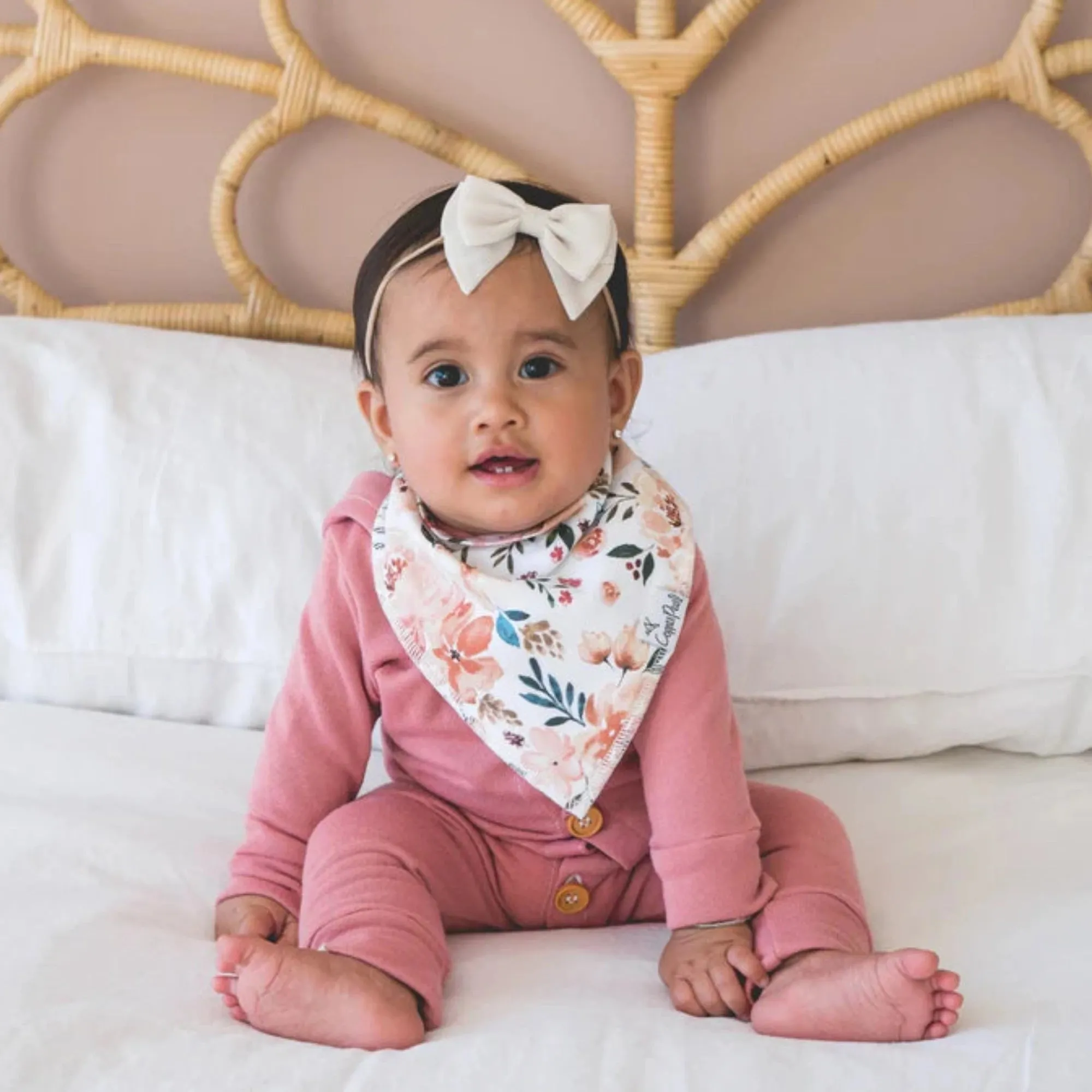 COPPER PEARL Bandana Bibs - Autumn