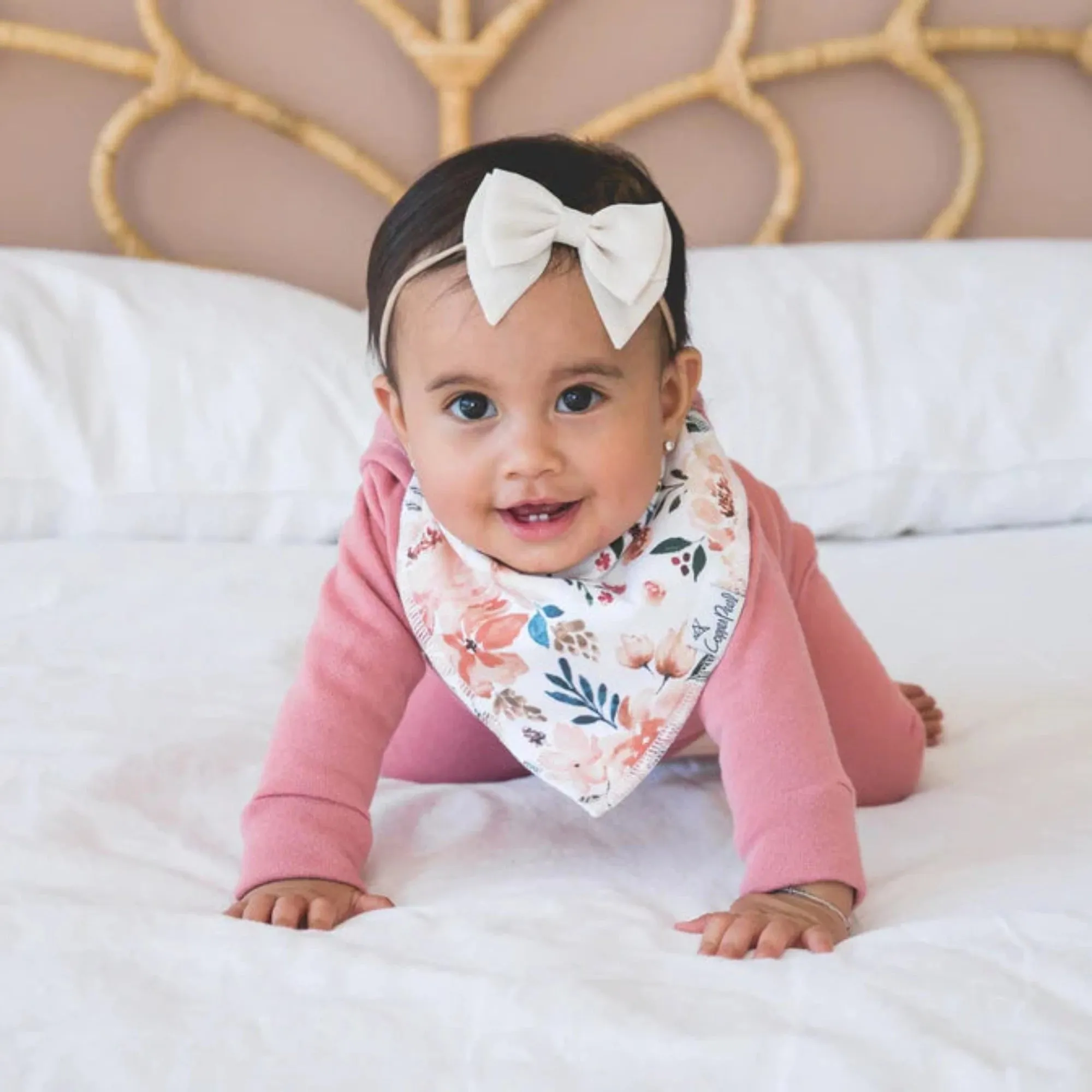 COPPER PEARL Bandana Bibs - Autumn