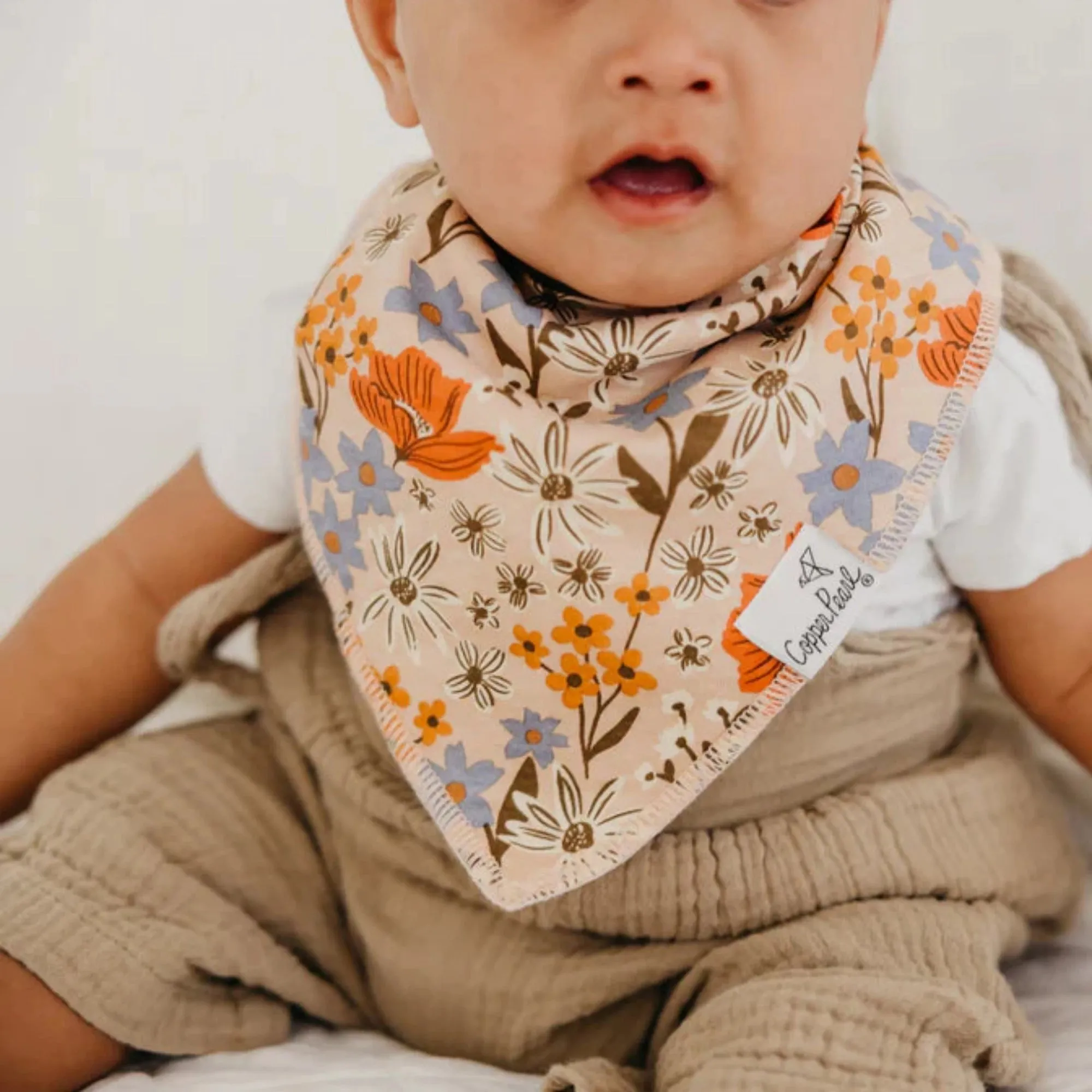 COPPER PEARL Bandana Bibs - Eden