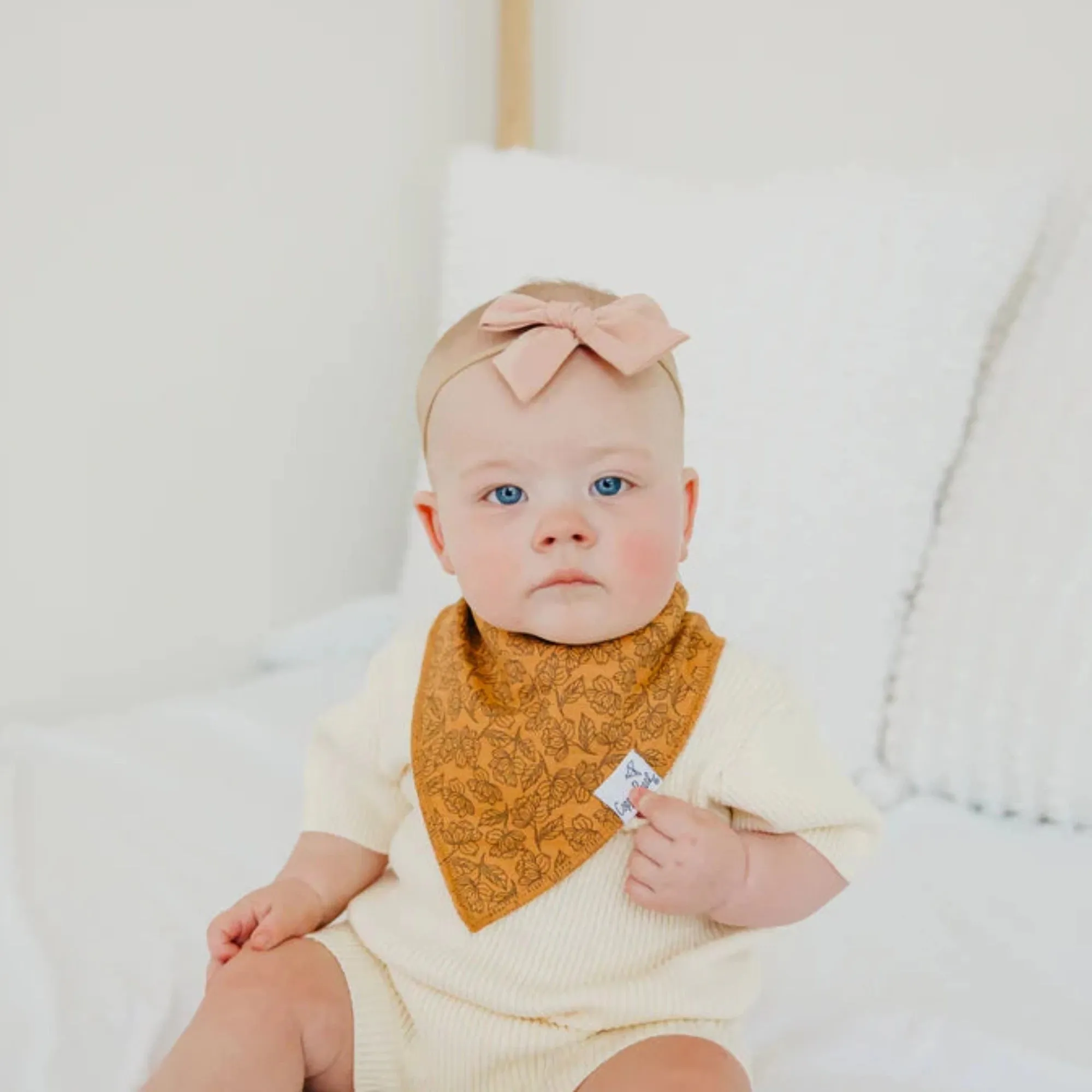 COPPER PEARL Bandana Bibs - Eden