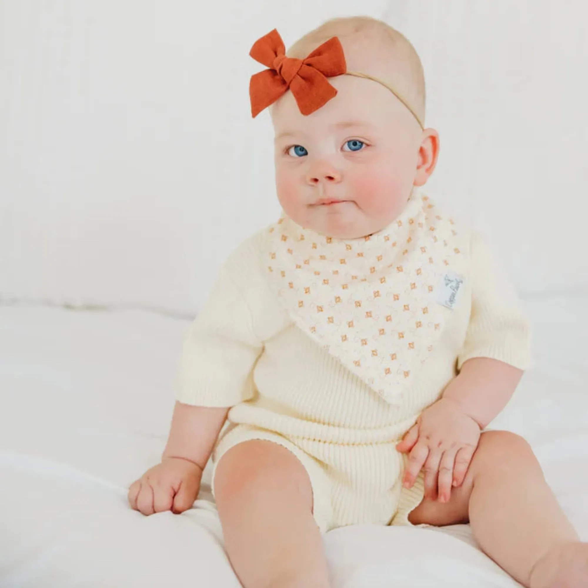 COPPER PEARL Bandana Bibs - Eden