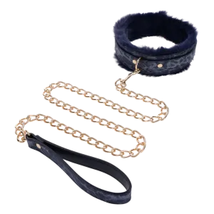 Cougar Faux Fur Collar & Leash