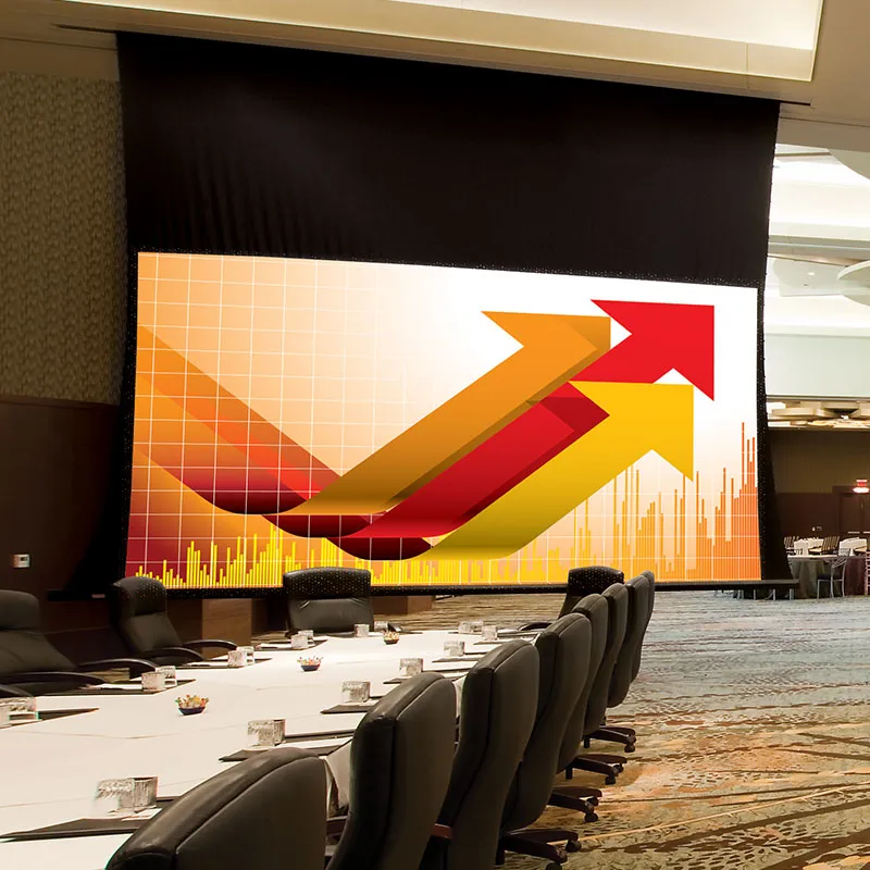 Draper Paragon V [NTSC 4:3] Electric Retractable Projection Screen 25' (177" x 236") 114609CB