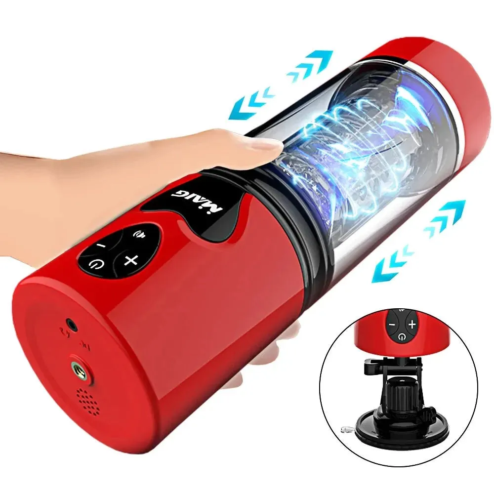 Electric Hands Free Male Stroker 3 Speed Thrusting Rotating