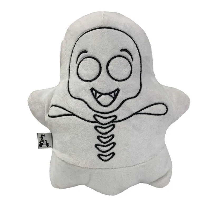 Garry Ghost Plush Toy with Squeaker