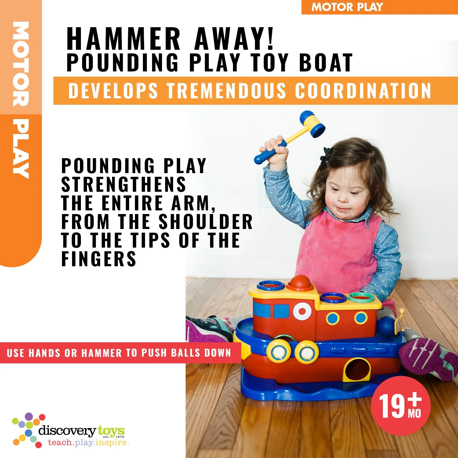 HAMMER AWAY! Banging Bench Toy