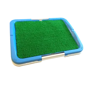 Indoor Dog Grass Training Pad, No Mess, Easy Cleanup, Portable