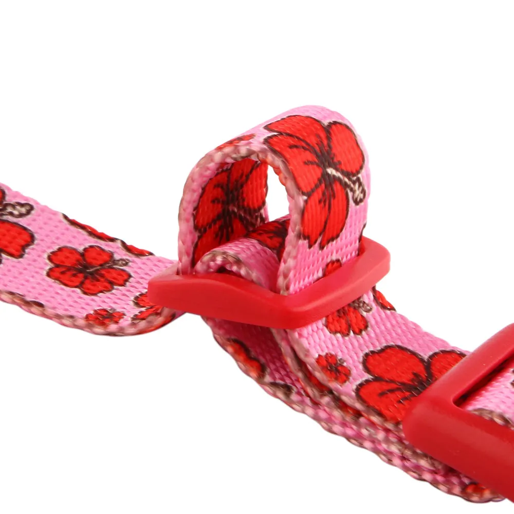 Jibara Amapola Floral Dog Harness | Perrandeo Jibaro Pawtriotico Collection