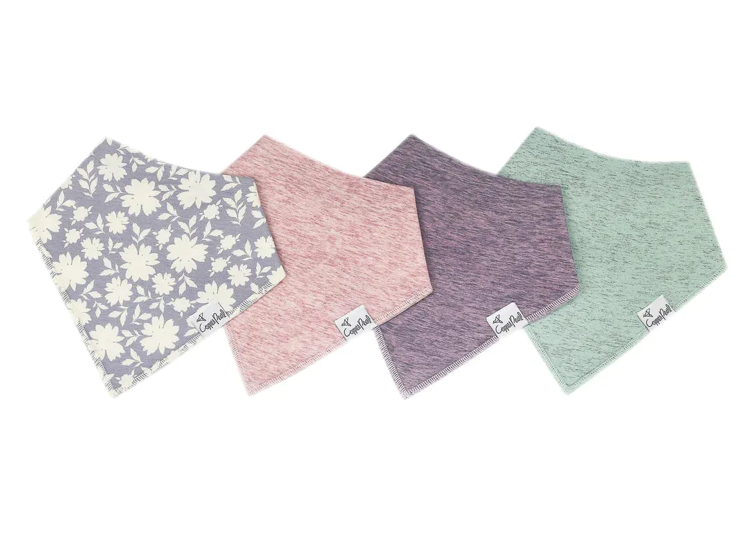 Lacie Baby Bandana Bib- 4 Pack