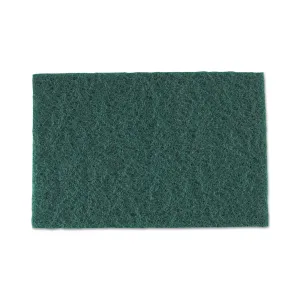 Medium Duty Green Scouring Pad, 6 x 9 (10pk)