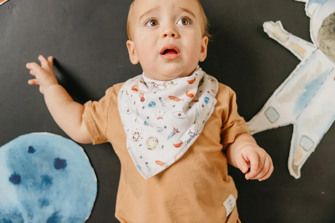 Neil Baby Bandana Bib- 4 Pack