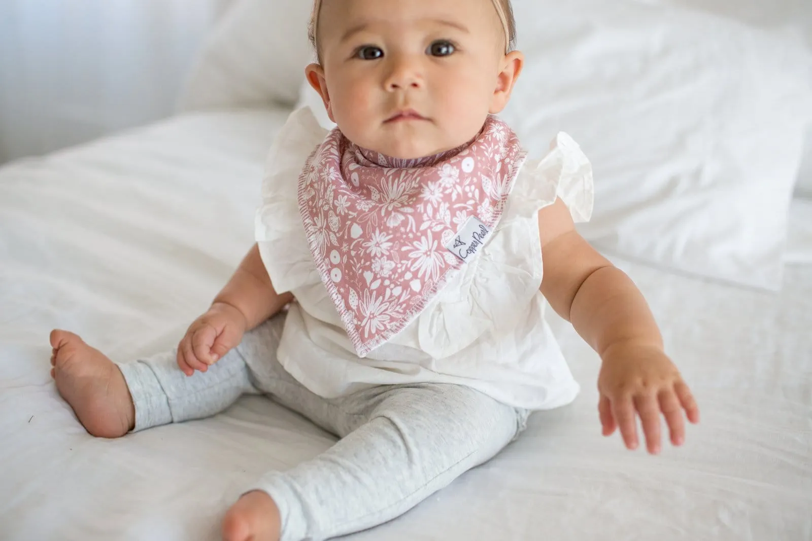 Olive Baby Bandana Bibs