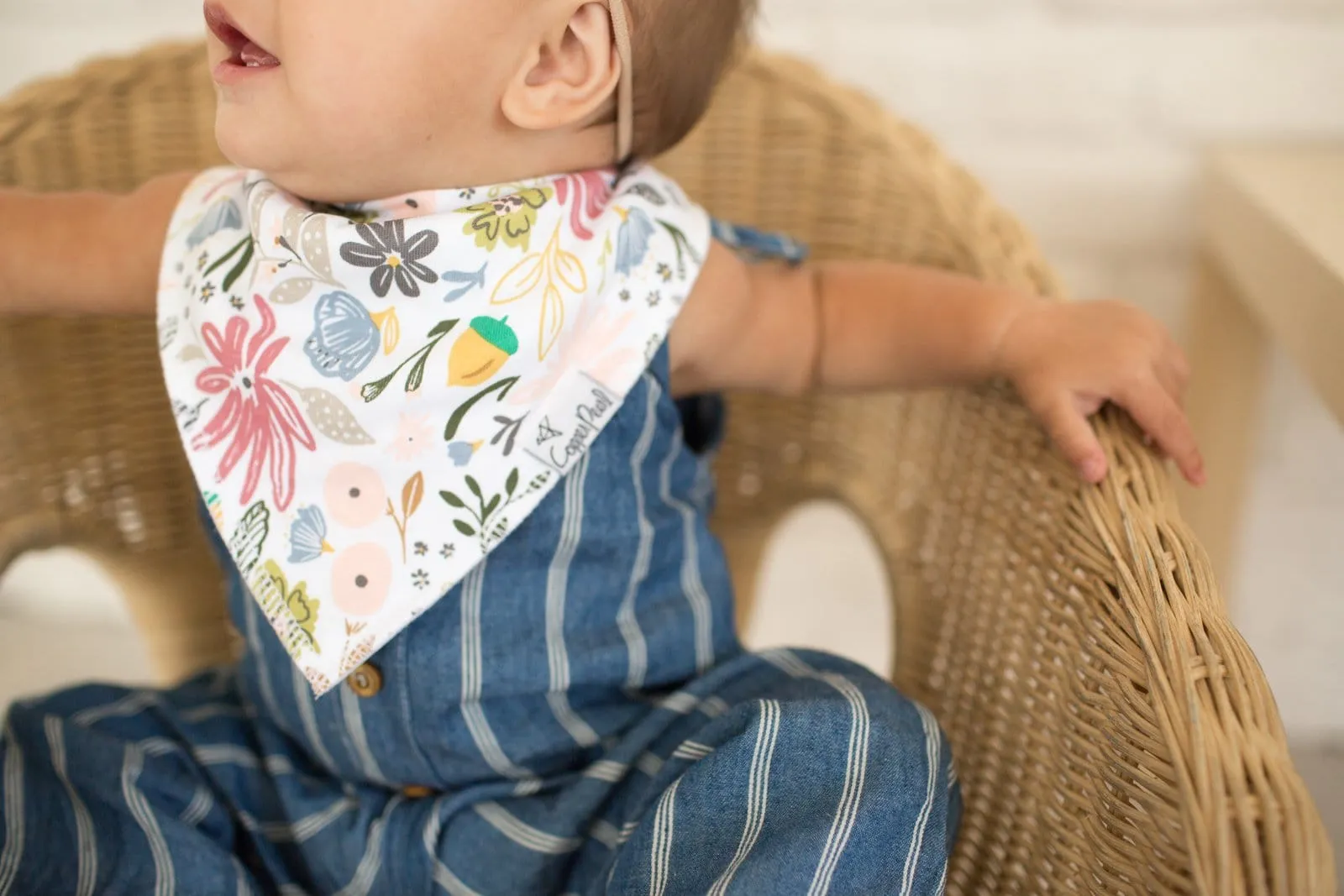 Olive Baby Bandana Bibs