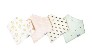 Paris Baby Bandana Bib Set