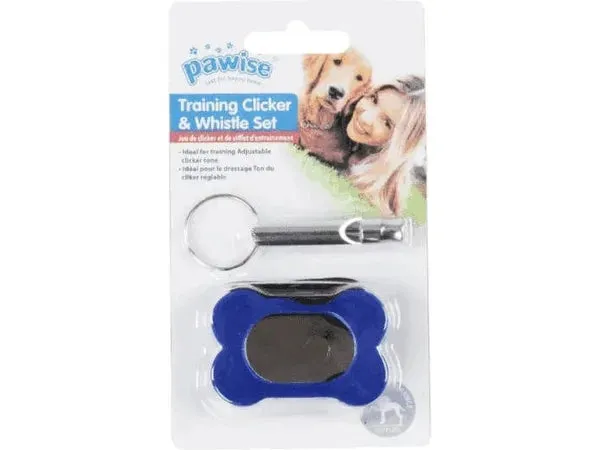 PAWISE  Training Clicker & Whistle Set