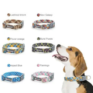 Pet Reflective Collar For Dog And Cat Colorful Adjustable Collar Safety Protective Anti-Lost Collar For Kitten Puppy Accessories