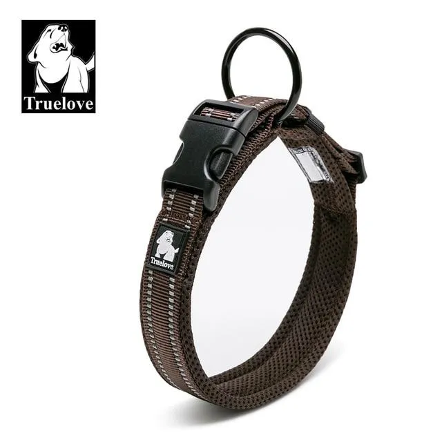 Reflective Mesh Padded Dog Collar