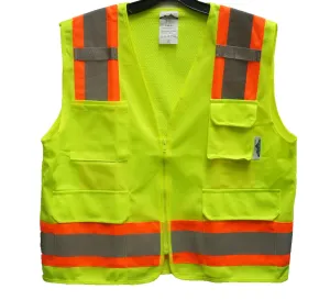 Reflective Safety Vest Double Tone