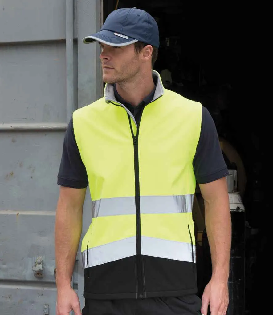 Result Safe-Guard Printable Safety Soft Shell Gilet