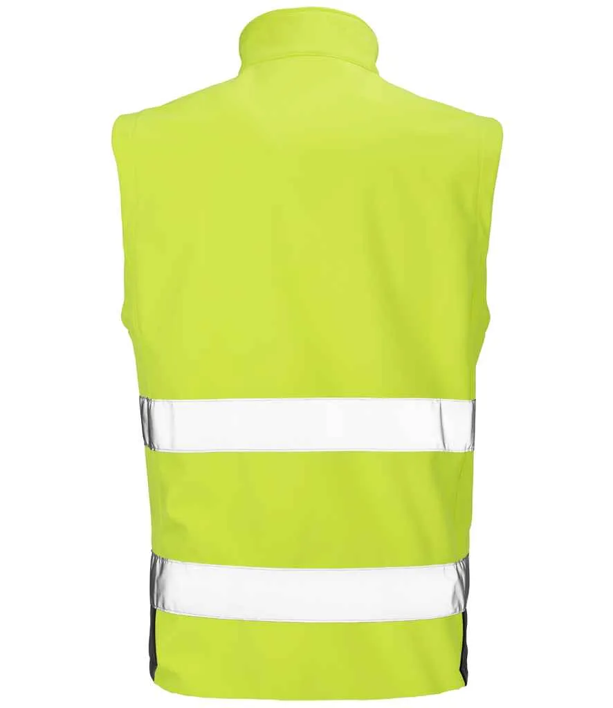 Result Safe-Guard Printable Safety Soft Shell Gilet