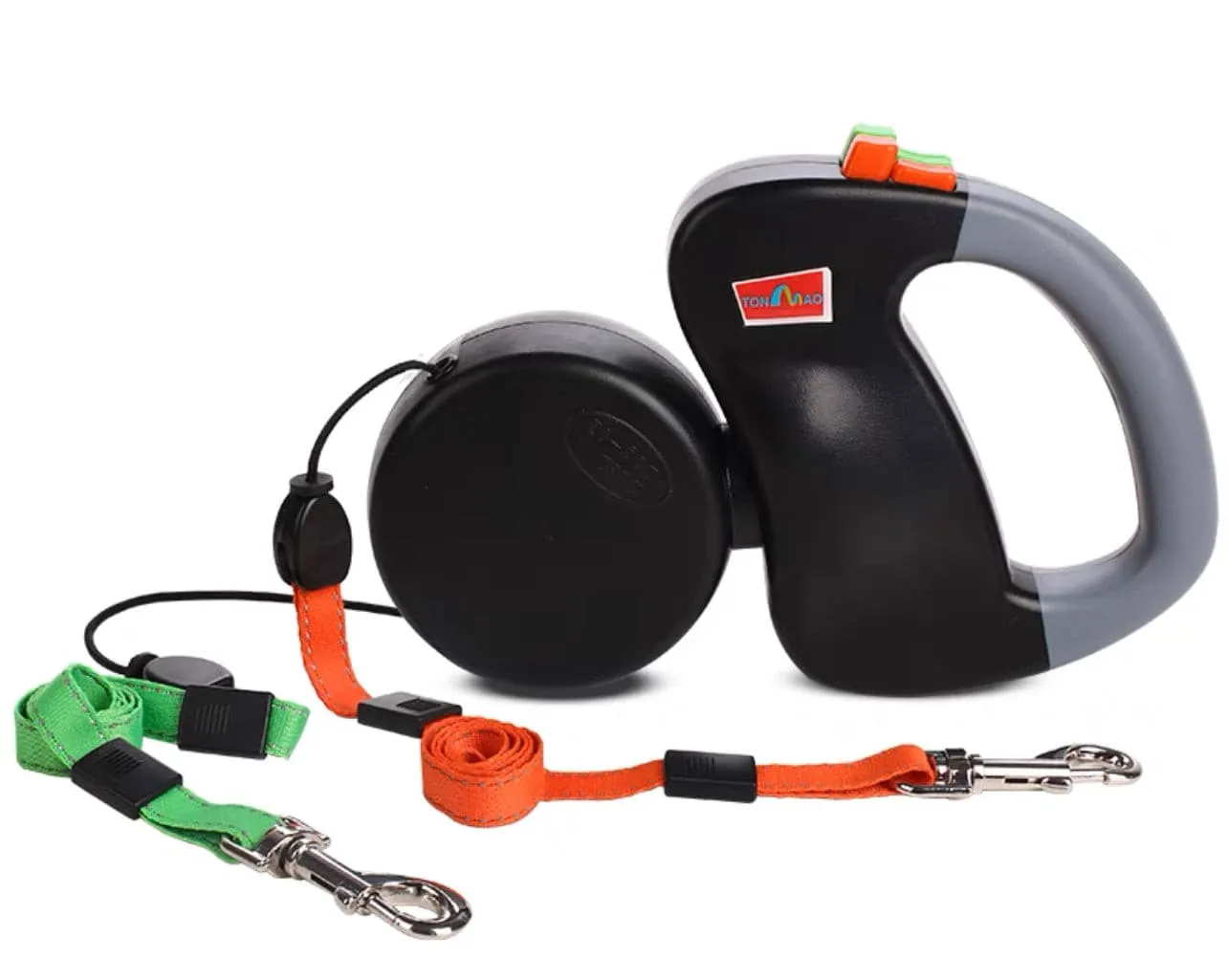 Retractable Double Dog Lead