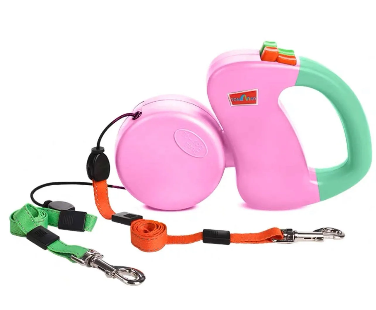 Retractable Double Dog Lead