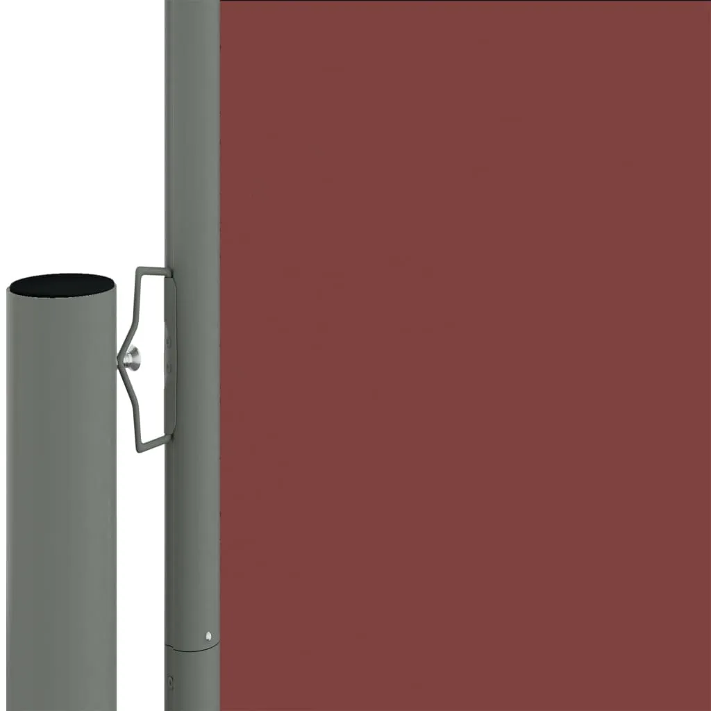 Retractable Side Awning Brown 160x1000 cm