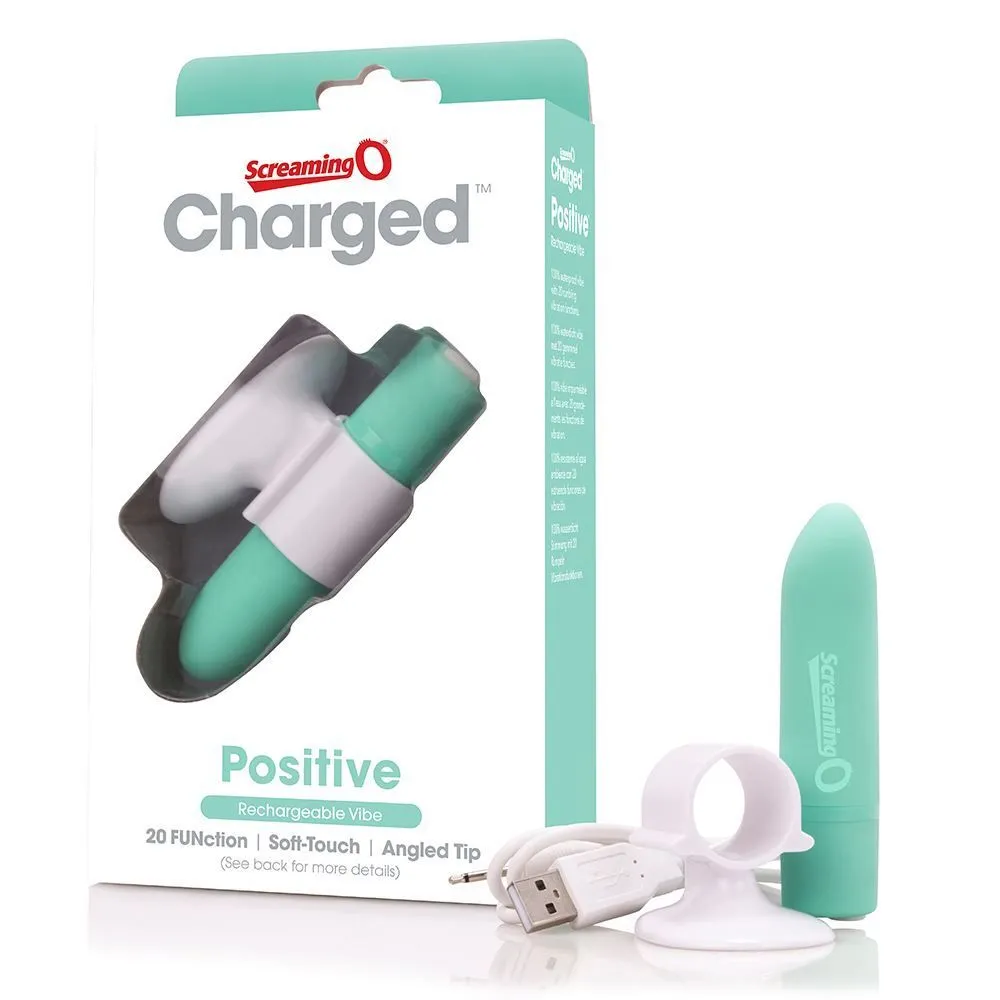 Screaming O Charged Positive Rechargeable Mini Vibrator