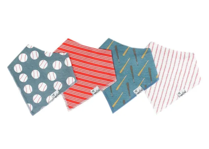 Slugger Baby Bandana Bibs