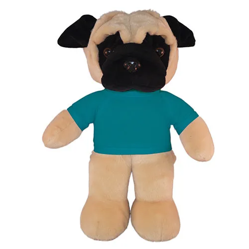 Soft Plush Pug with Tee