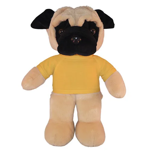 Soft Plush Pug with Tee