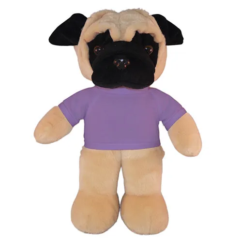 Soft Plush Pug with Tee