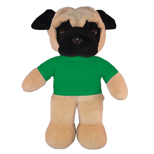 Soft Plush Pug with Tee