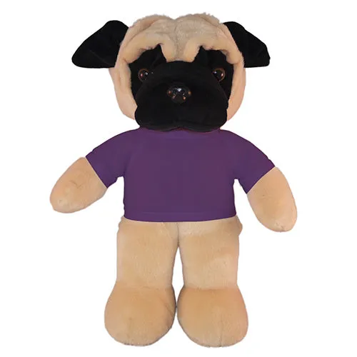 Soft Plush Pug with Tee