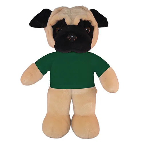 Soft Plush Pug with Tee