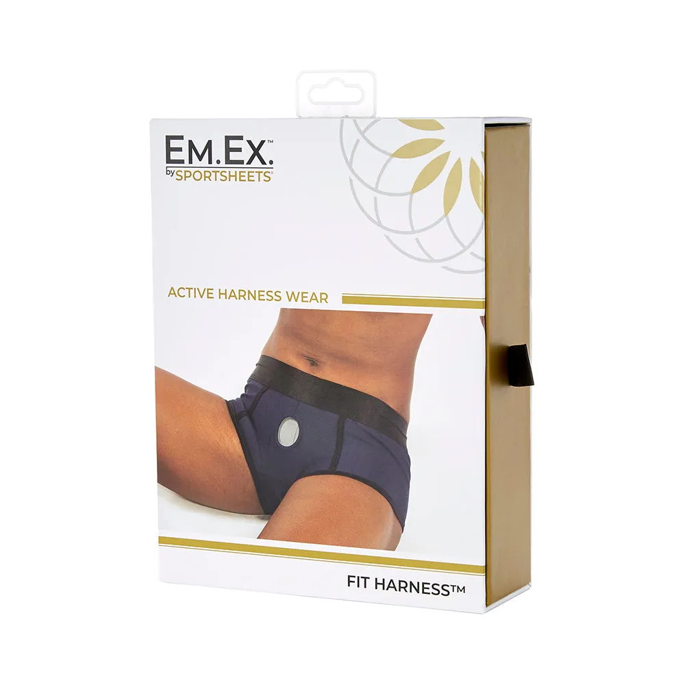 Sportsheets Em.Ex. Fit Harness Navy XL